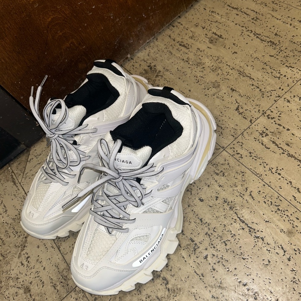 White and Black Balenciaga  Tracks